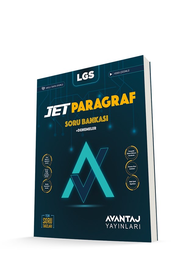 Avantaj Yayınları LGS Jet Paragraf Soru Bankası + Denemeler