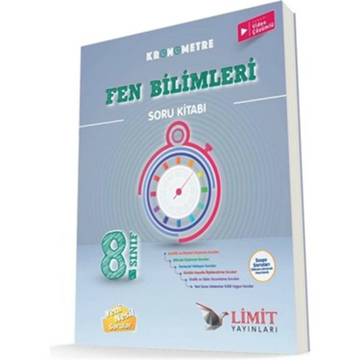 2022-Limit Kronometre 8. Sınıf Fen Bilimleri Soru Bankası