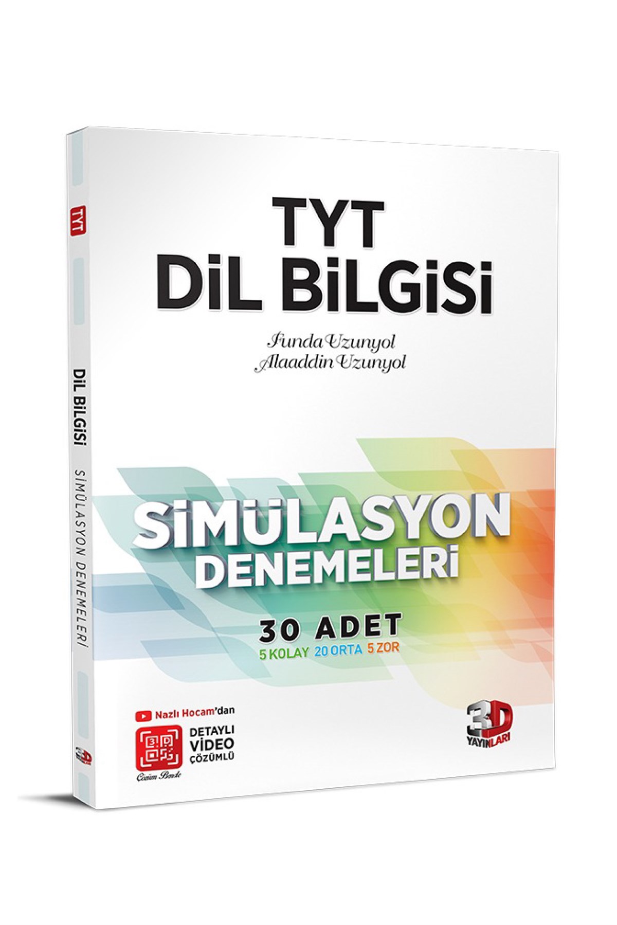 3D Yayınları TYT Dil Bilgisi Simülasyon Denemeleri Detaylı Video Çözümlü