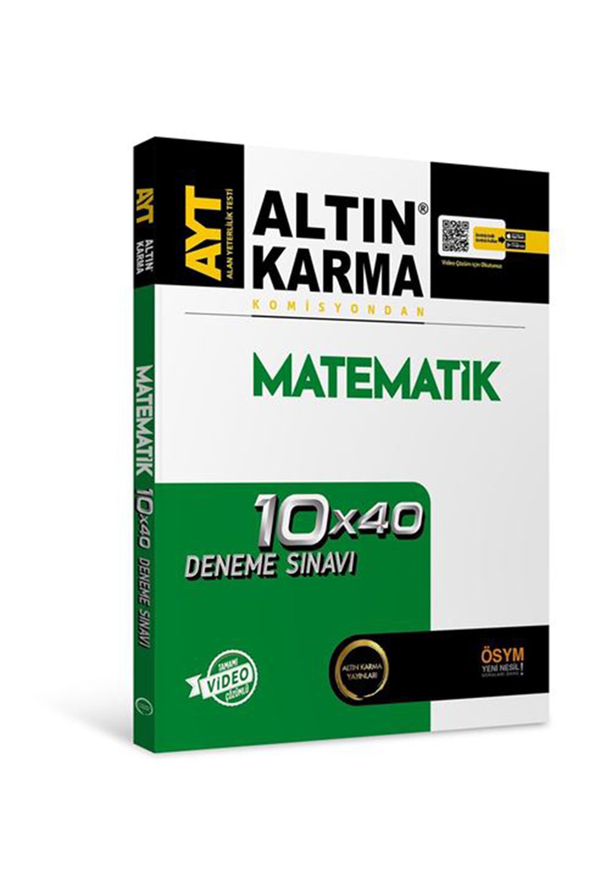 Altın Karma AYT Matematik 10x40 Deneme Sınavı