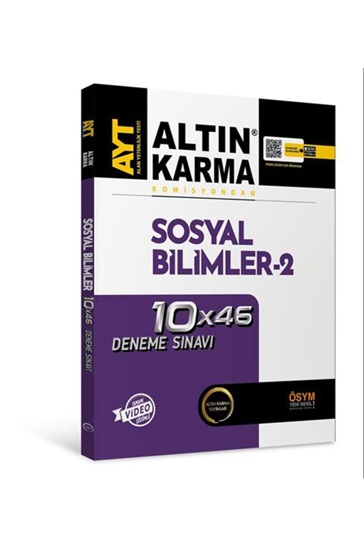Altın Karma AYT Sosyal Bilimler 2 10x46 Deneme Sınavı