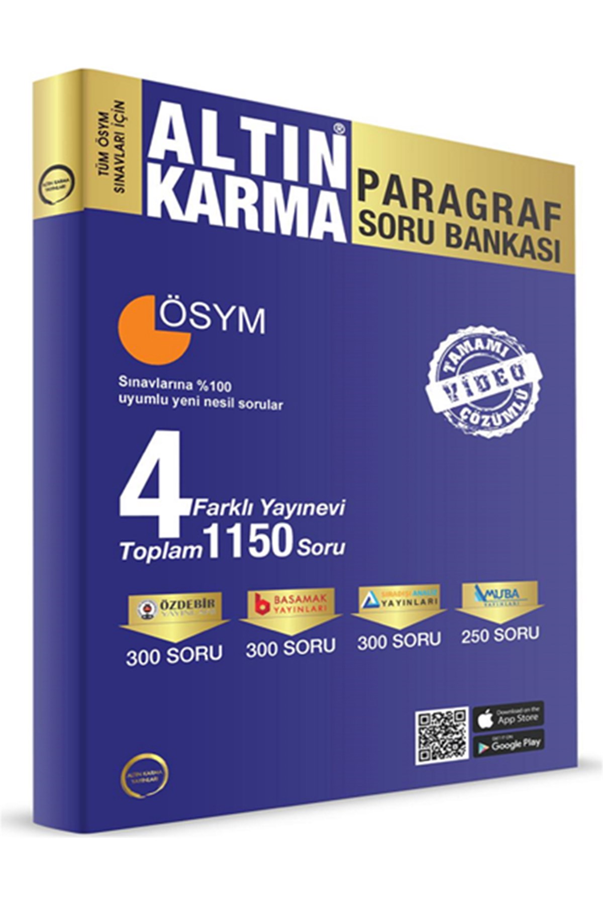 Altın Karma Paragraf Soru Bankası 4 Farklı Yayınevi