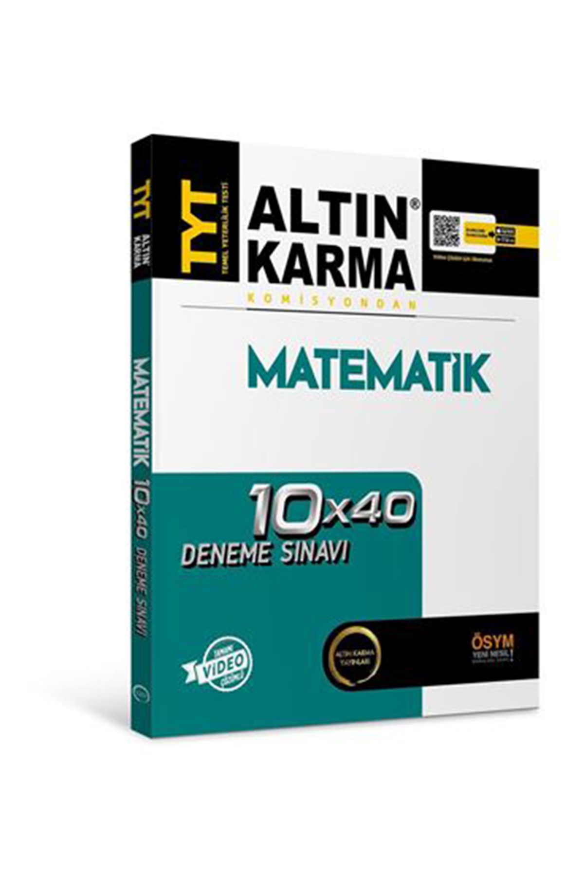 Altın Karma TYT Matematik Tamamı Video Çözümlü 10x40 Deneme Sınavı