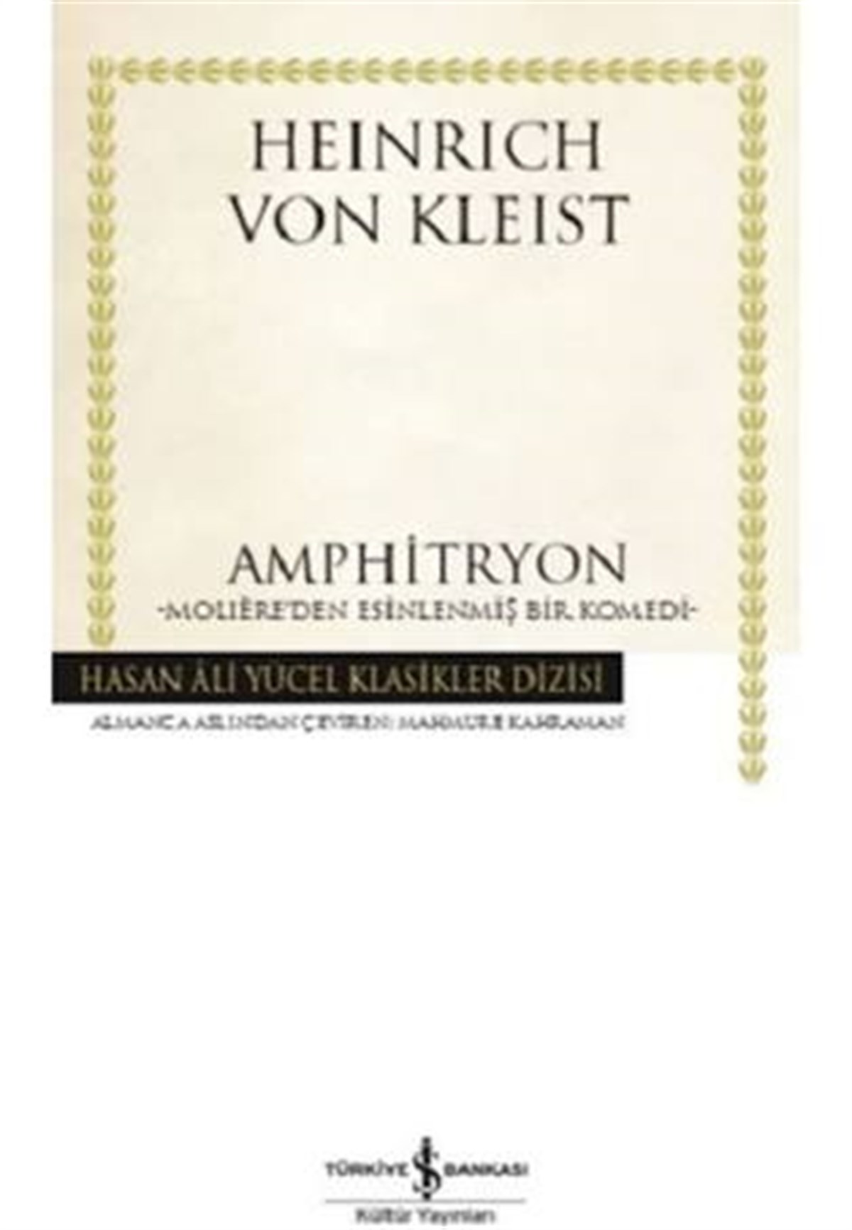 Amphitryon İş Bankası Kültür Yayınları