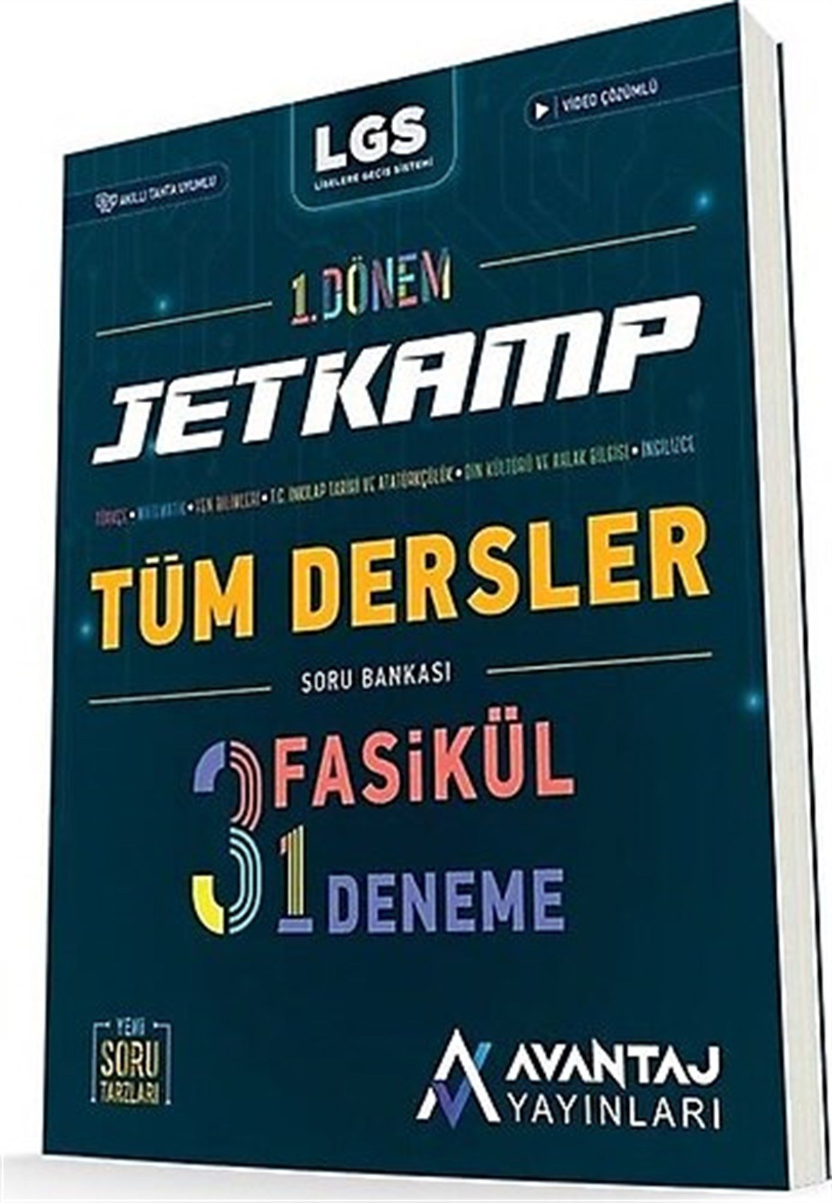 Avantaj Yayınları LGS Jetkamp Tüm Dersler Soru Bankası