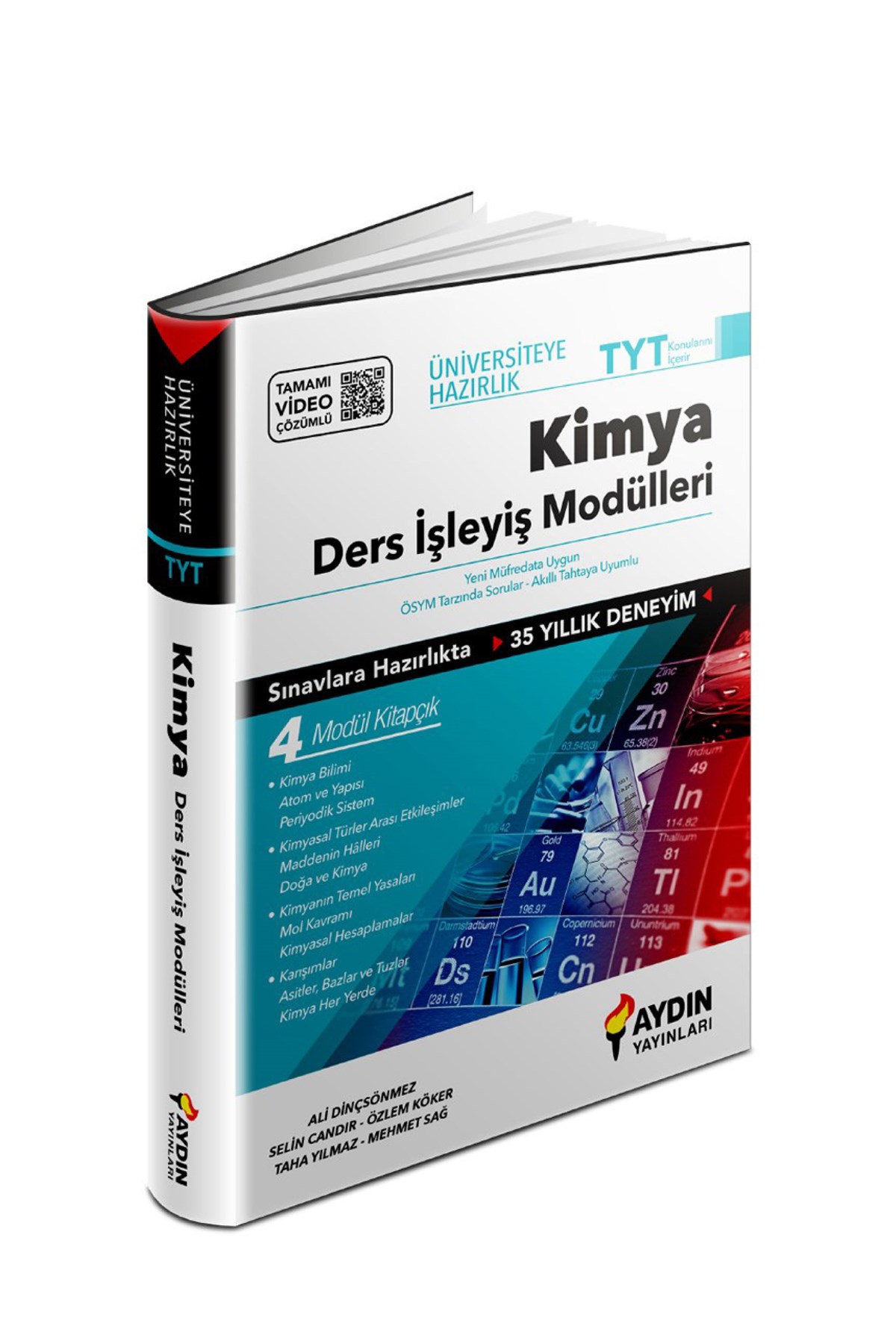 Aydın Yayınları Üniversiteye Hazırlık TYT Kimya Ders İşleyiş Modülleri