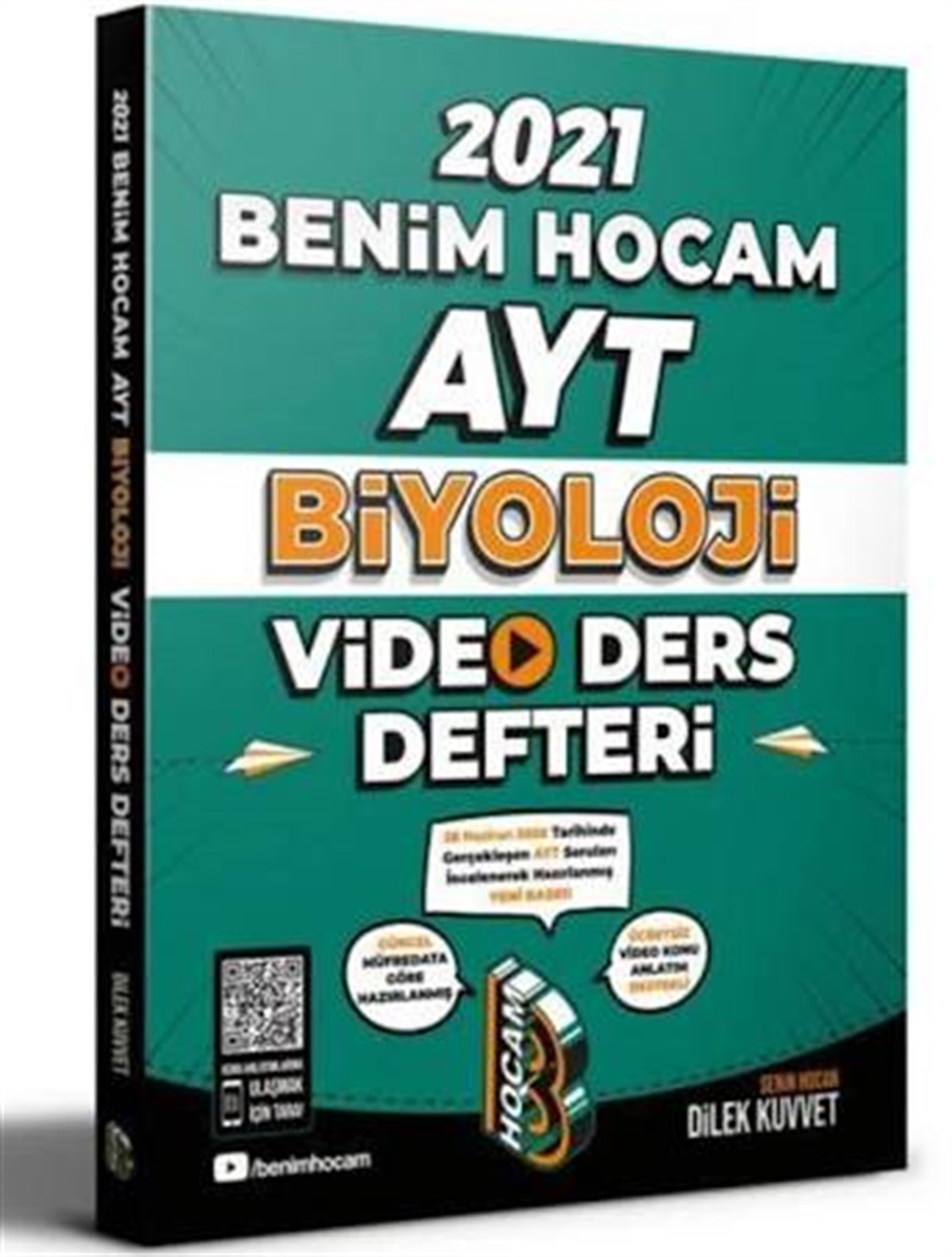 Benim Hocam Yayınları AYT Biyoloji Video Ders Defteri