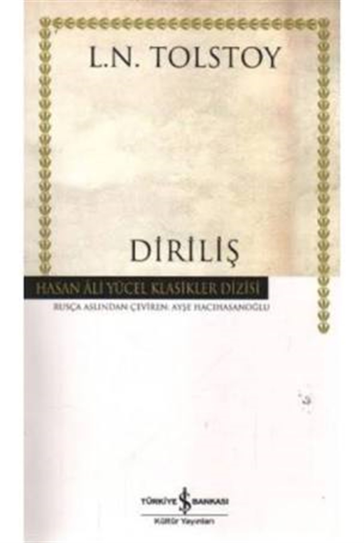 Diriliş İş Bankası Kültür Yayınları