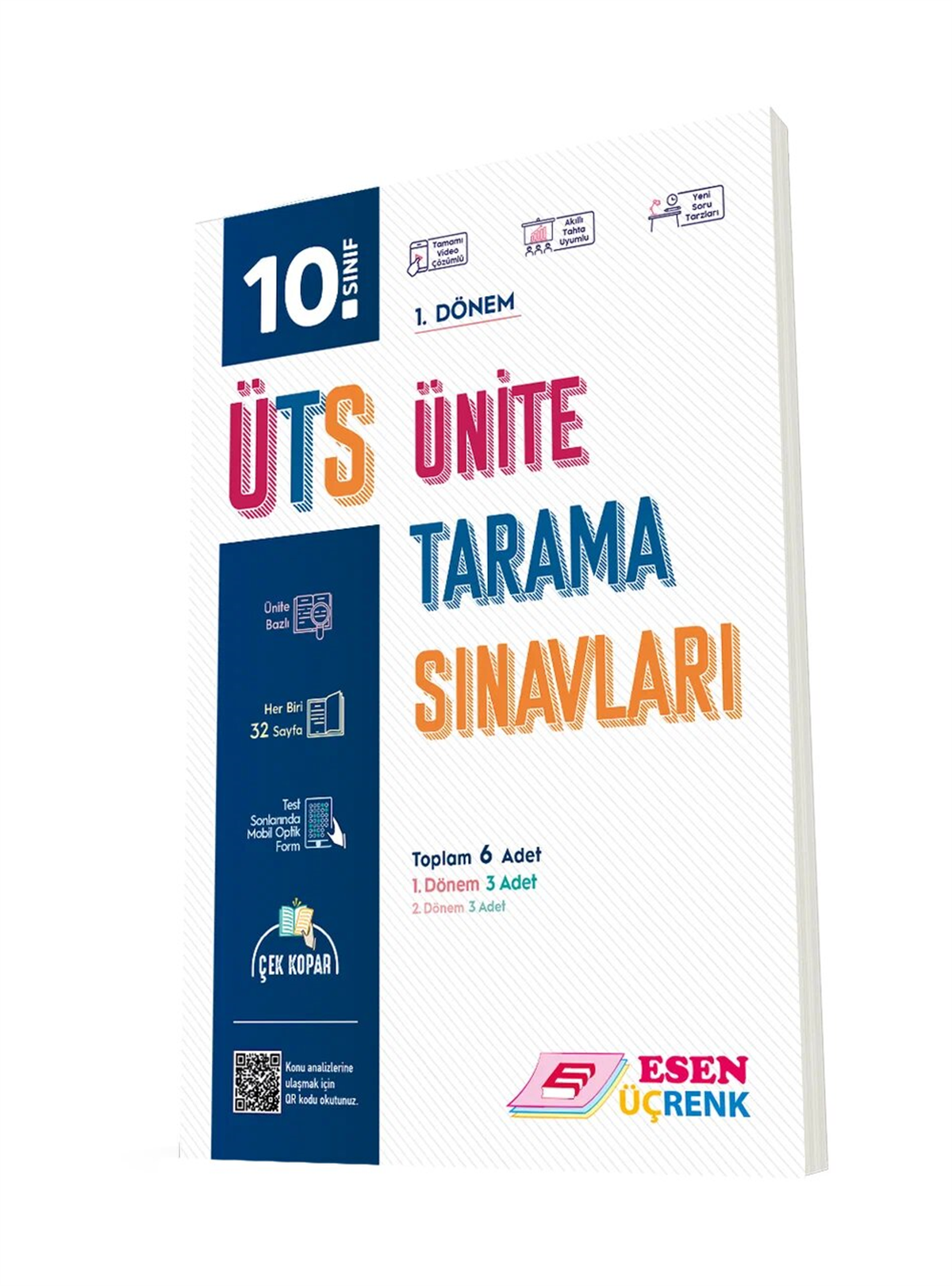 Esen - Üçrenk Yayınları 10.Sınıf Ünite Tarama Sınavları
