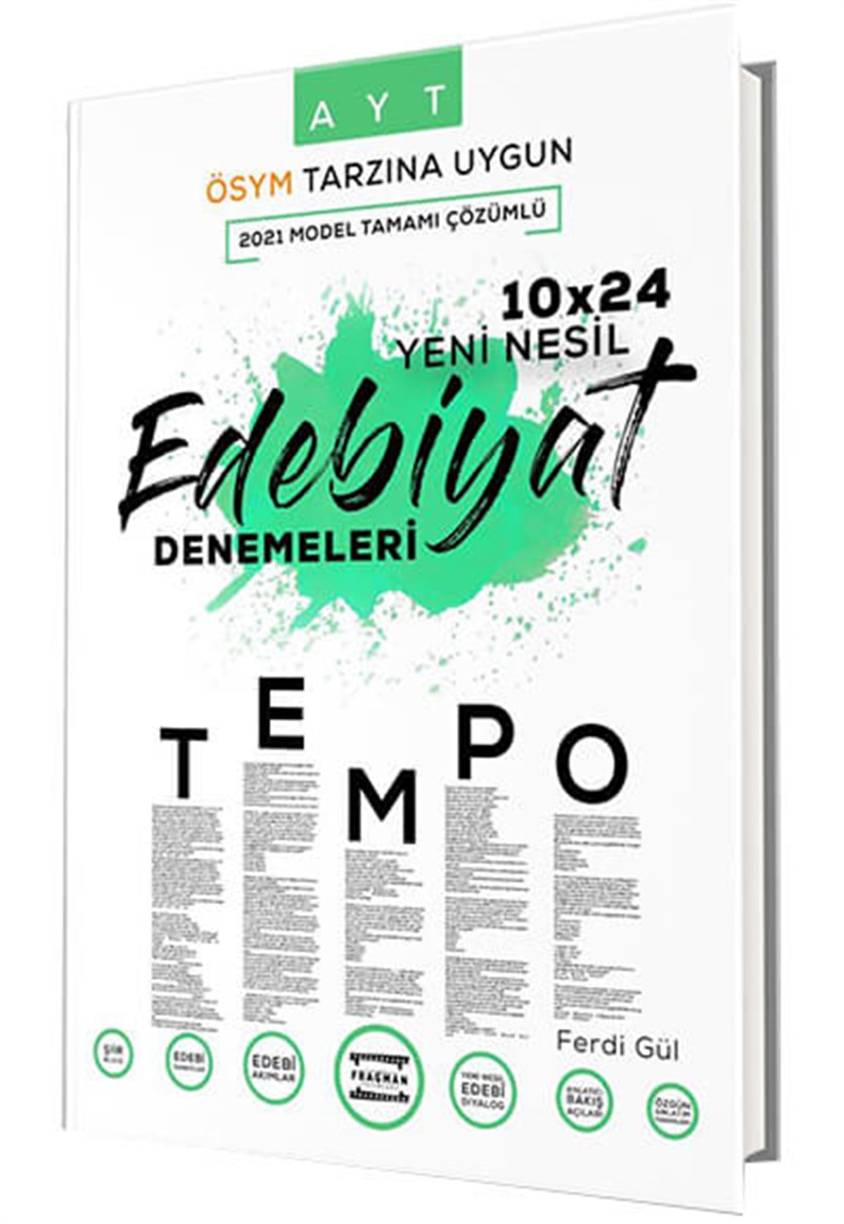 Fragman Yayınları Ayt Özgün Edebiyat Yeni Nesil Tempo Soru Bankası