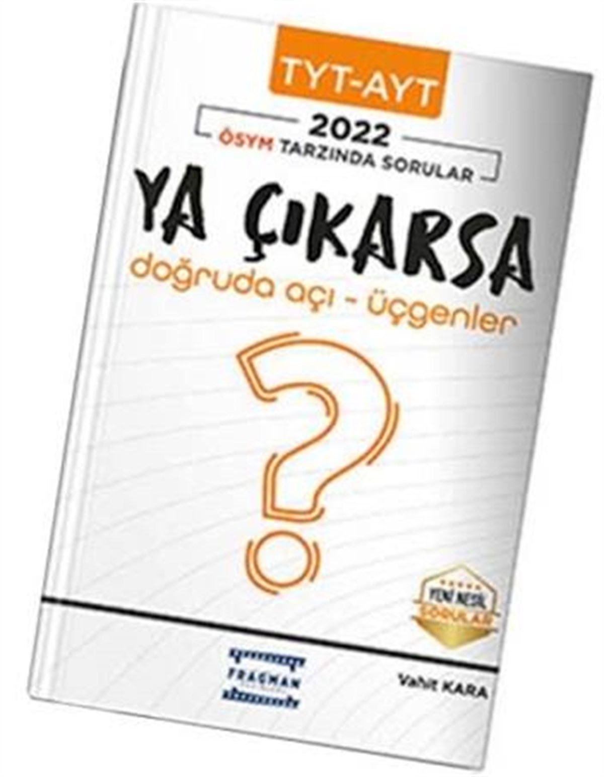 Fragman Yayınları Ya Çıkarsa TYT-AYT Geometri ÖSYM Tipi Yeni Nesil Doğruda Açı-Üçgenler Soruları