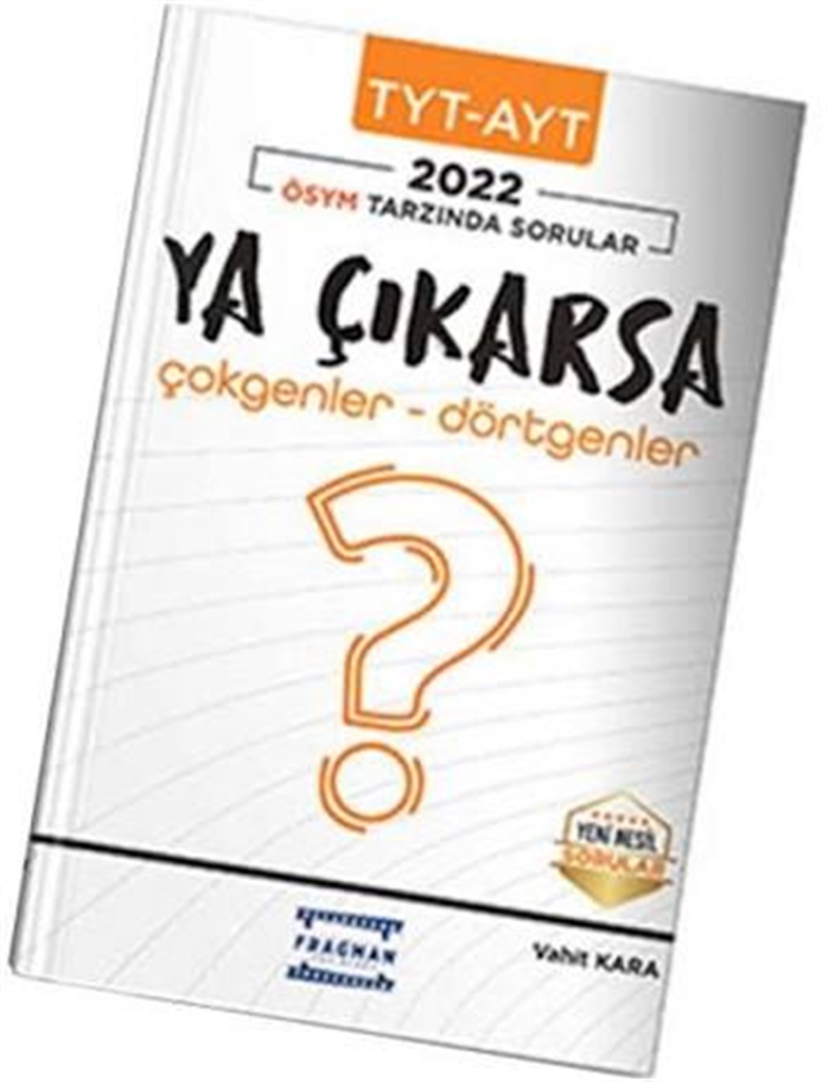 Fragman Yayınları Ya Çıkarsa TYT-AYT Geometri ÖSYM Tipi Yeni Nesil Çokgenler-Dörtgenler Soruları