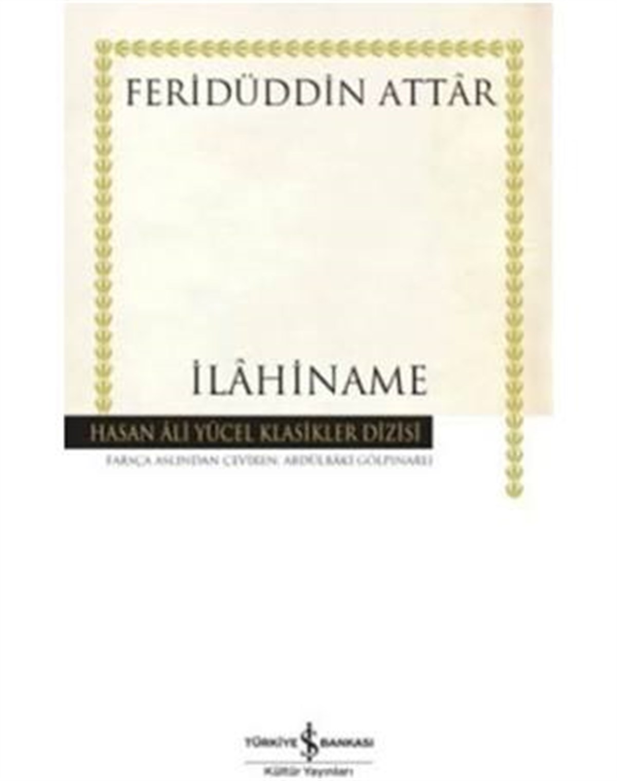 İlahiname İş Bankası Kültür Yayınları