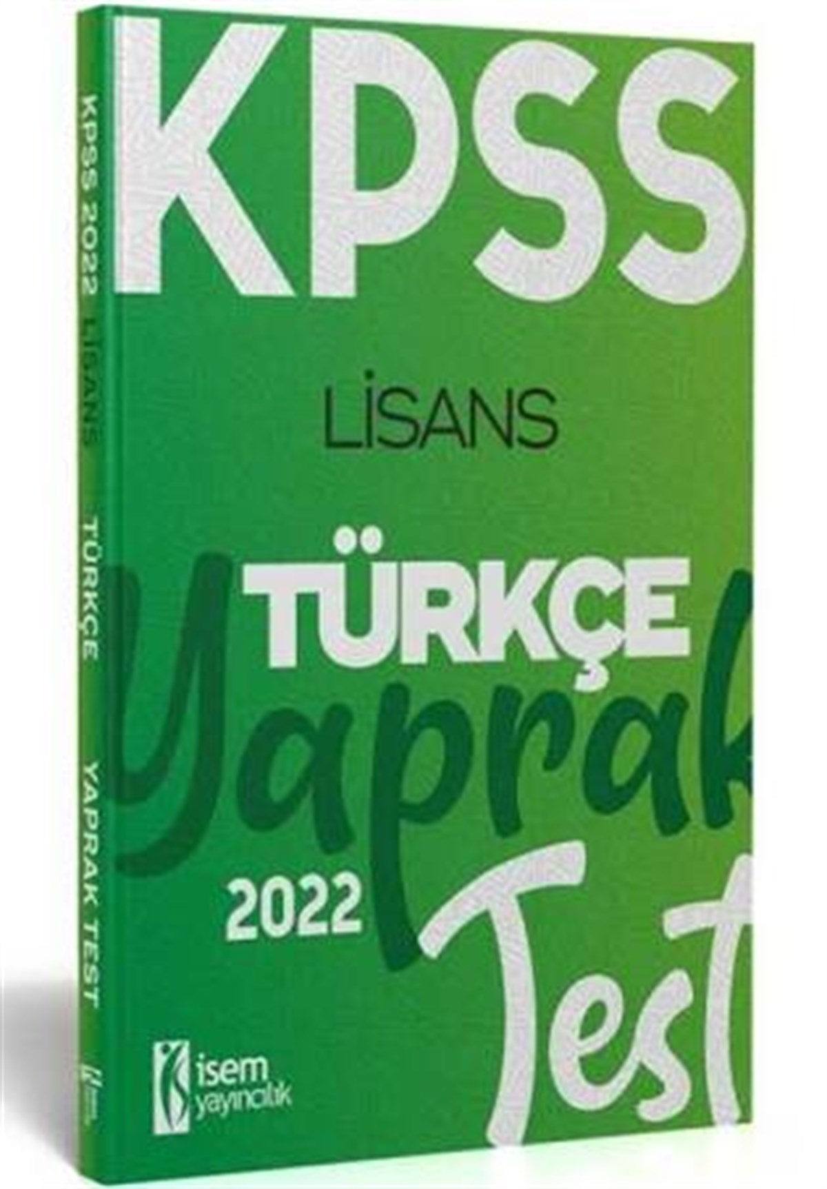 İsem Yayıncılık KPSS Lisans Türkçe Yaprak Test