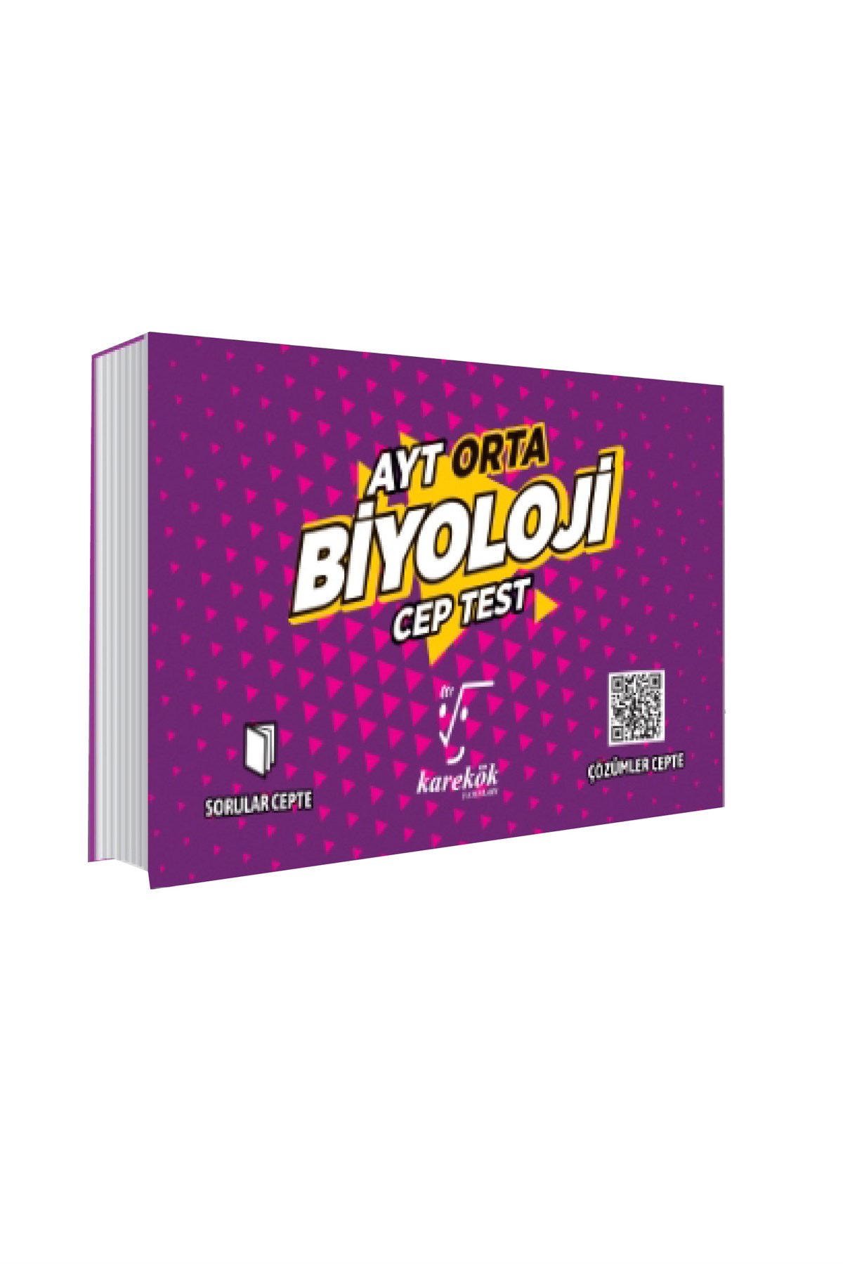 Karekök Yayınları AYT Cep Test Biyoloji Orta