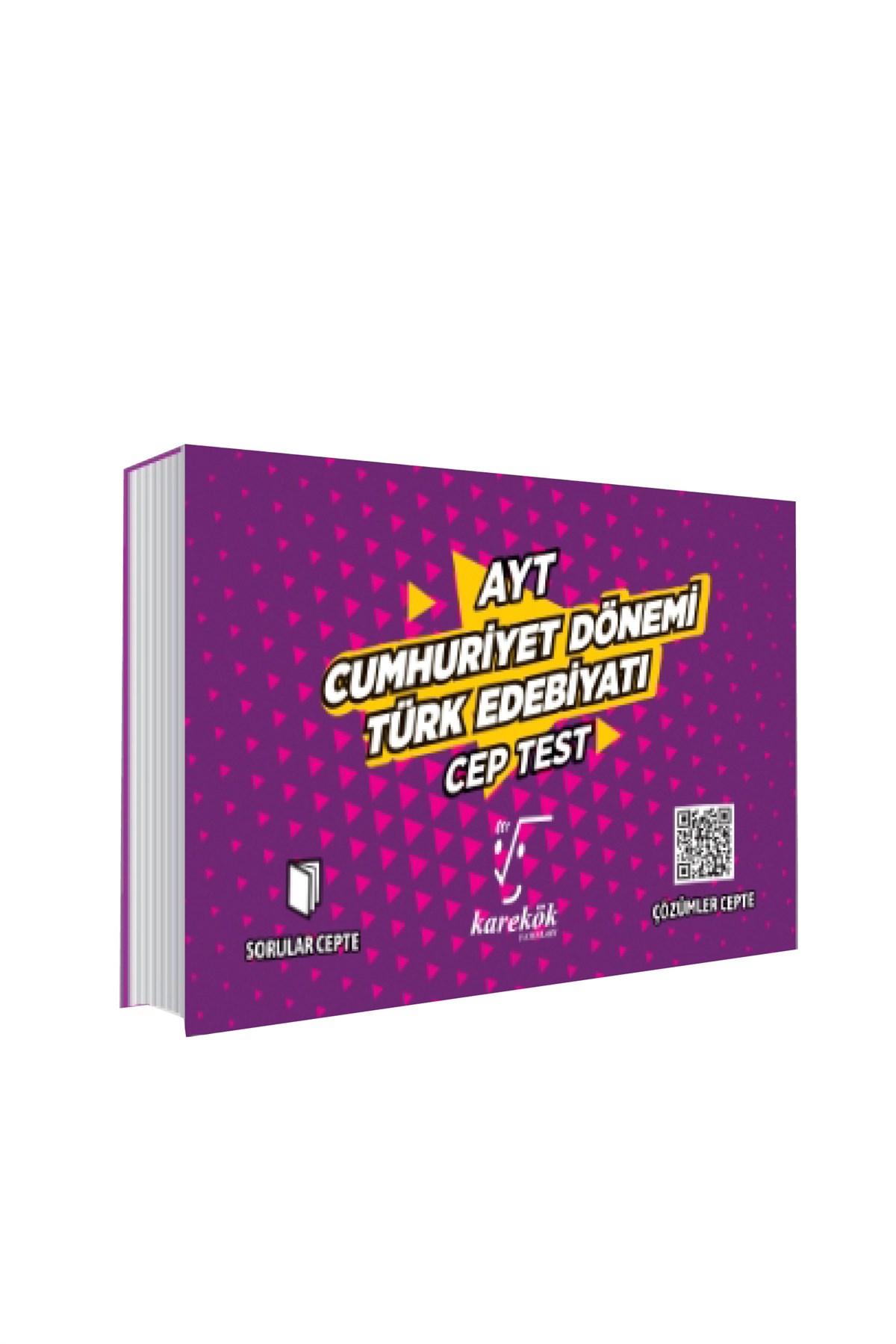 Karekök Yayınları AYT Cep Test Cumhuriyet Dönemi Edebiyatı