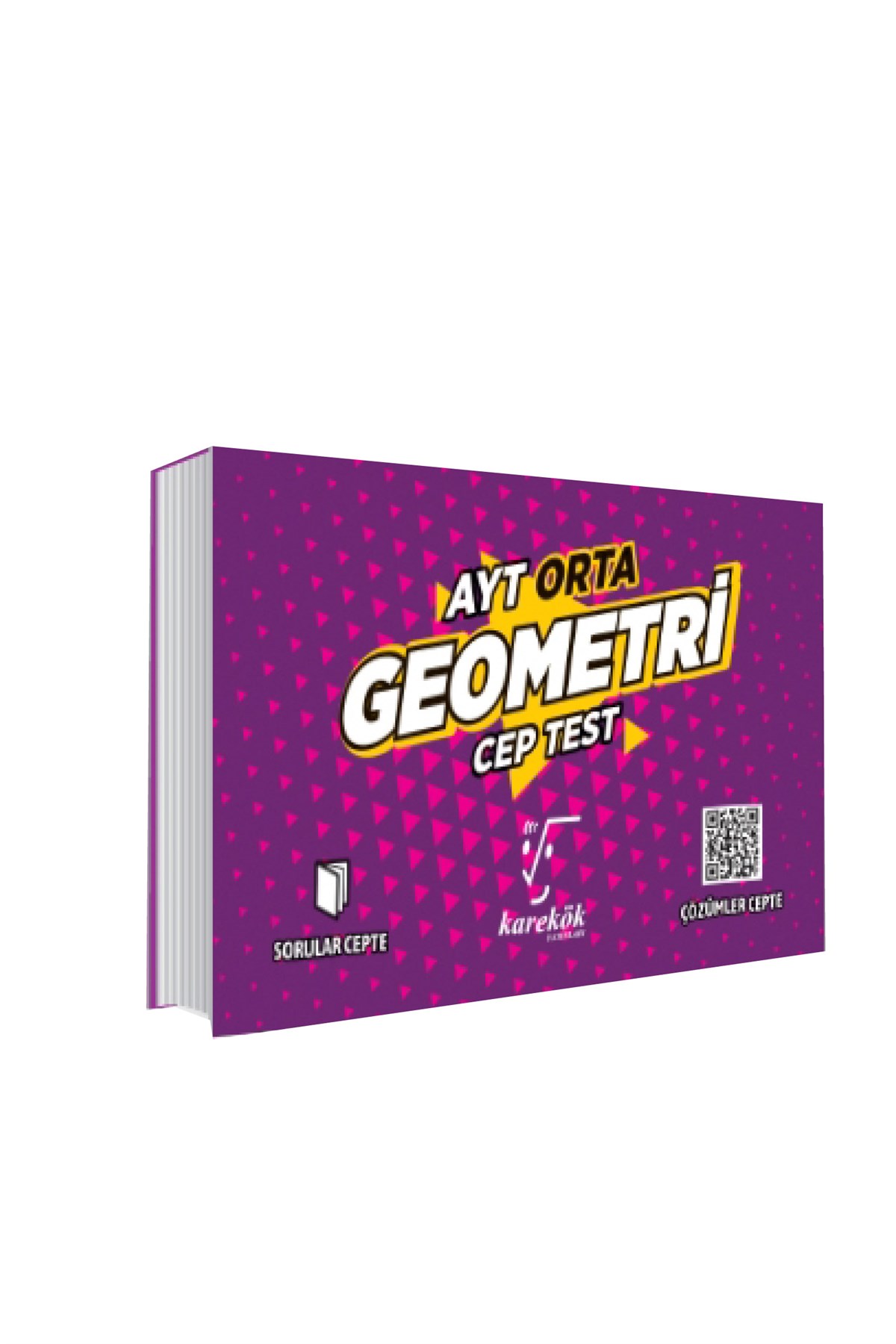 Karekök Yayınları AYT Cep Test Geometri Orta