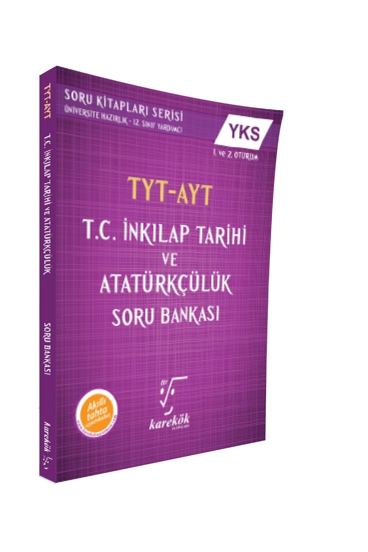Karekök Yayınları TYT-AYT T.C.İnkılap Tarihi ve Atatürkçülük Soru Bankası