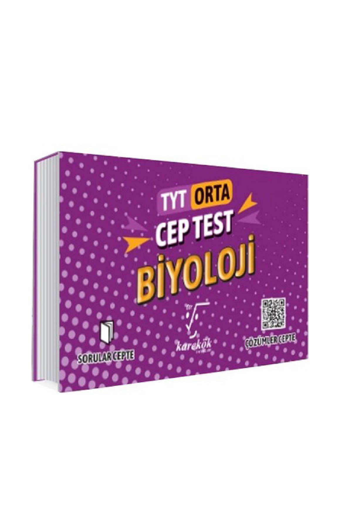 Karekök Yayınları TYT Cep Test Biyoloji Orta