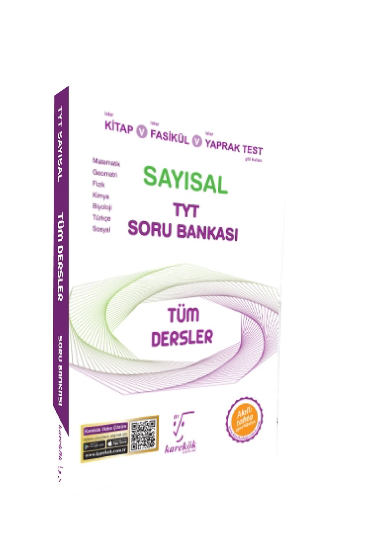 Karekök Yayınları TYT Tüm Dersler Soru Bankası (Sayısal)