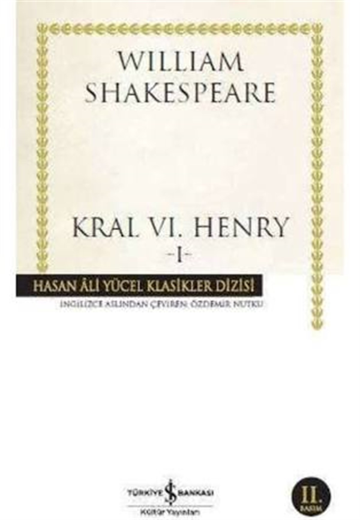 Kral 4  Henry 1 İş Bankası Kültür Yayınları