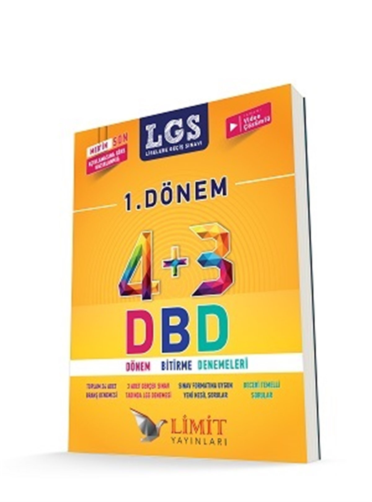 Limit Yayınları 8.Sınıf LGS 4+3 1.Dönem Bitirme Denemeleri