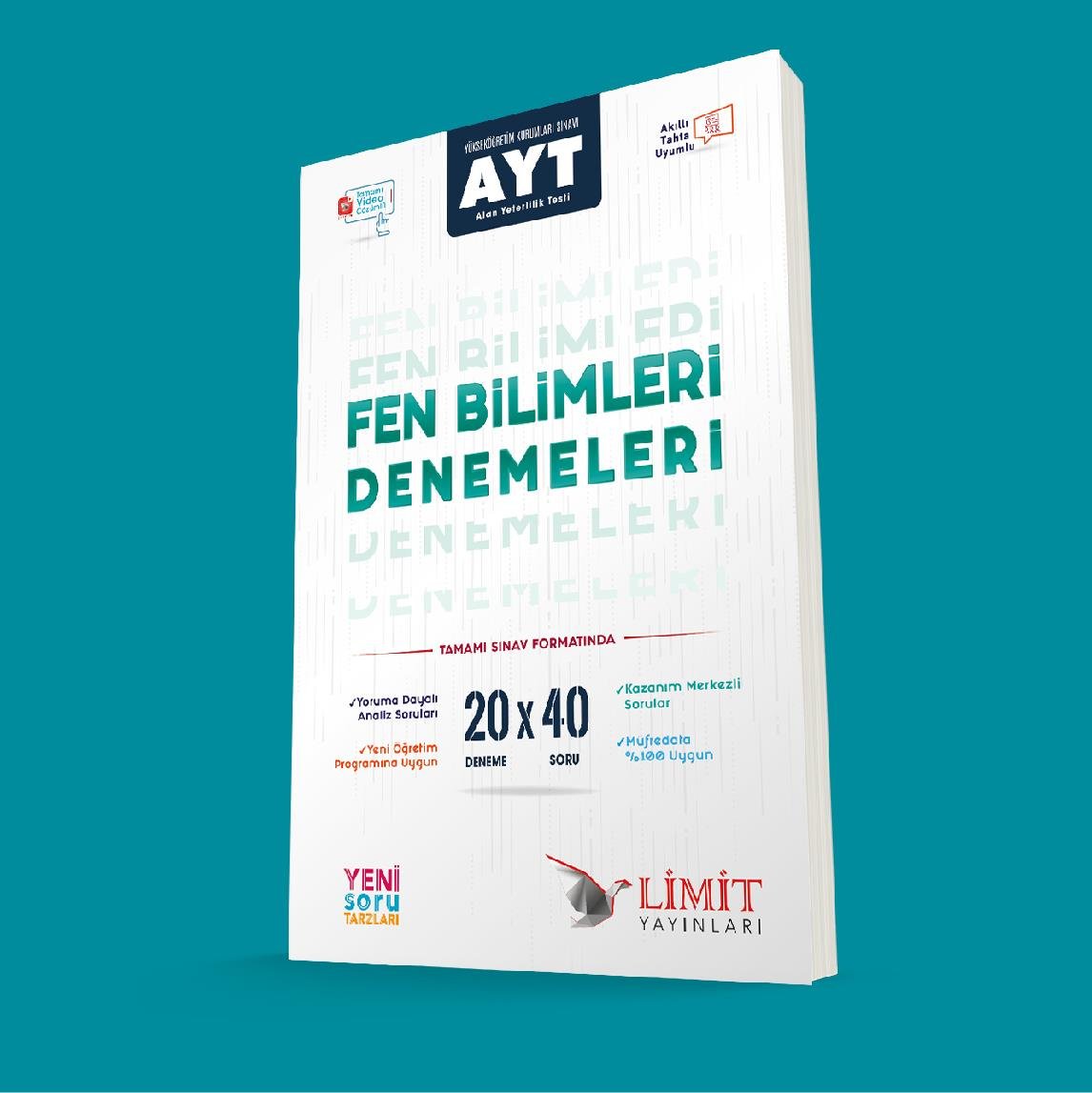 Limit Yayınları AYT 20' li Fen Bilimleri Denemeleri