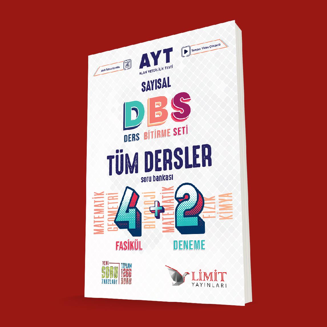 Limit Yayınları AYT Tüm Dersler 4+2 Soru Bankası (Sayısal)