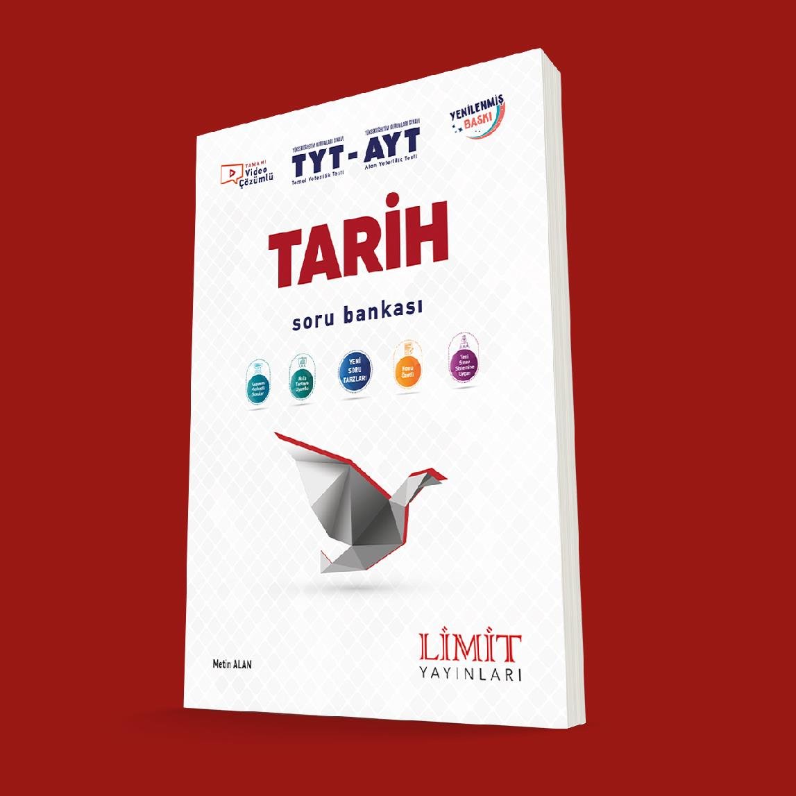 Limit Yayınları TYT - AYT Tarih Soru Bankası