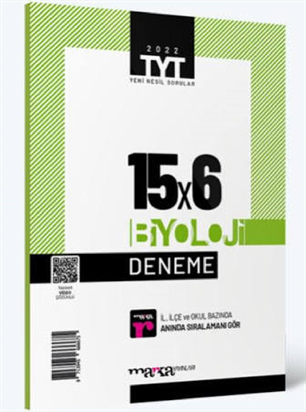 Marka Yayınları TYT Biyoloji 15 Deneme Tamamı Video Çözümlü