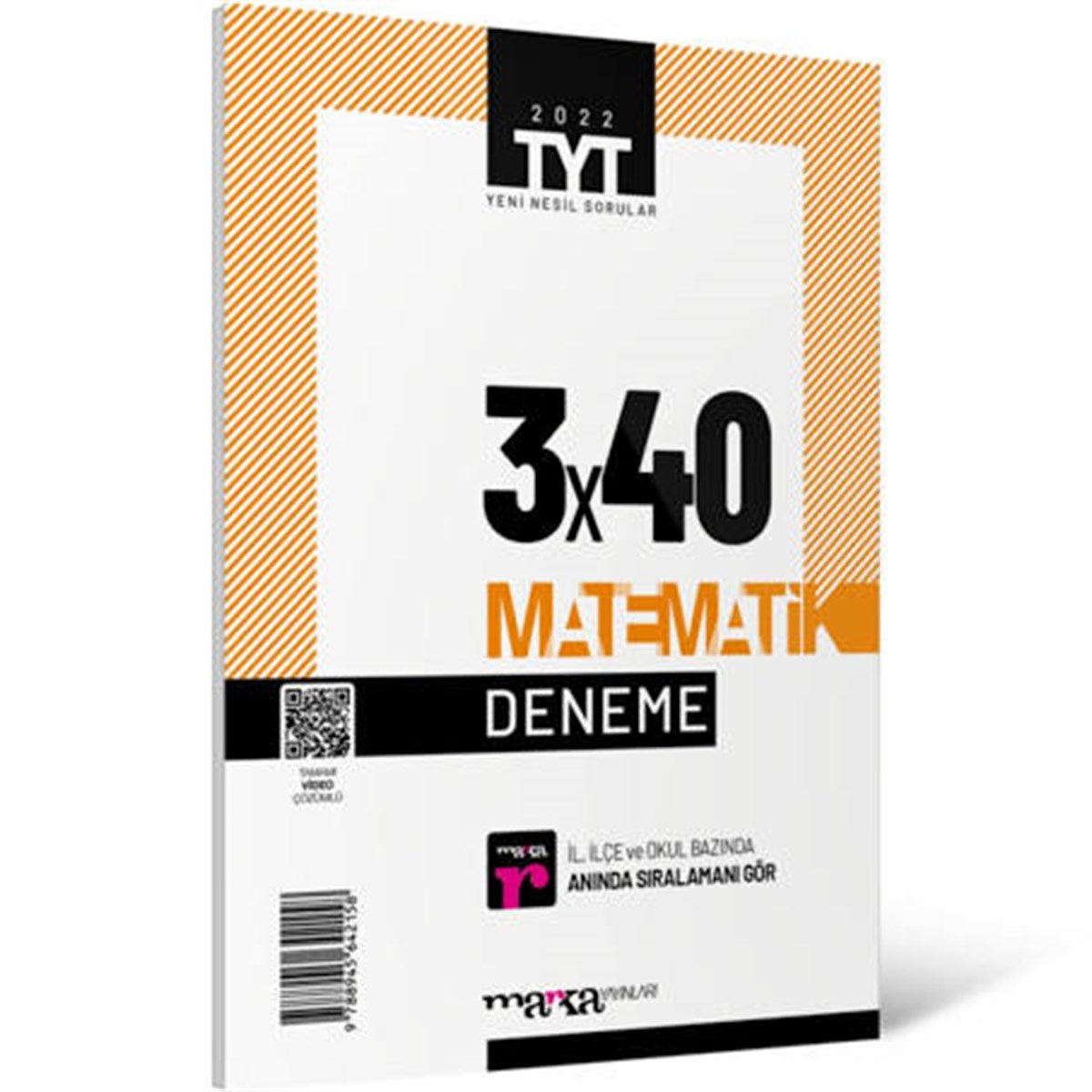 Marka Yayınları TYT Matematik 3 Deneme Tamamı Video Çözümlü