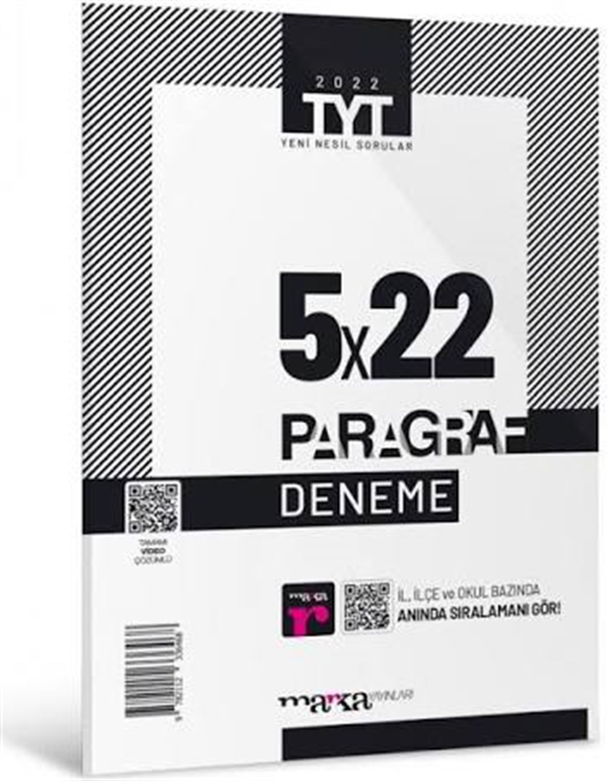 Marka Yayınları TYT Paragraf 5 Deneme Tamamı Video Çözümlü
