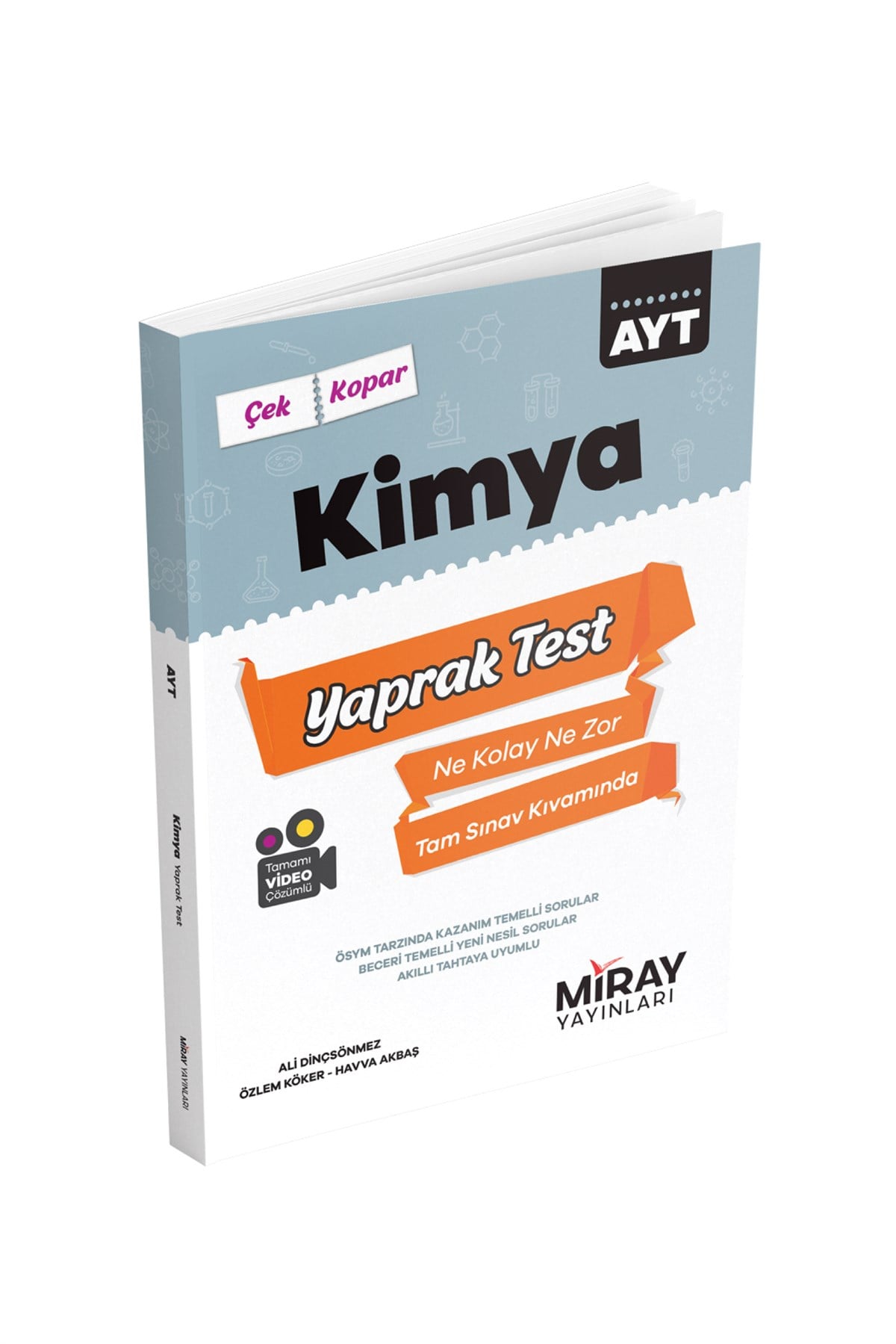 Miray Yayınları TYT Kimya Yaprak Testler