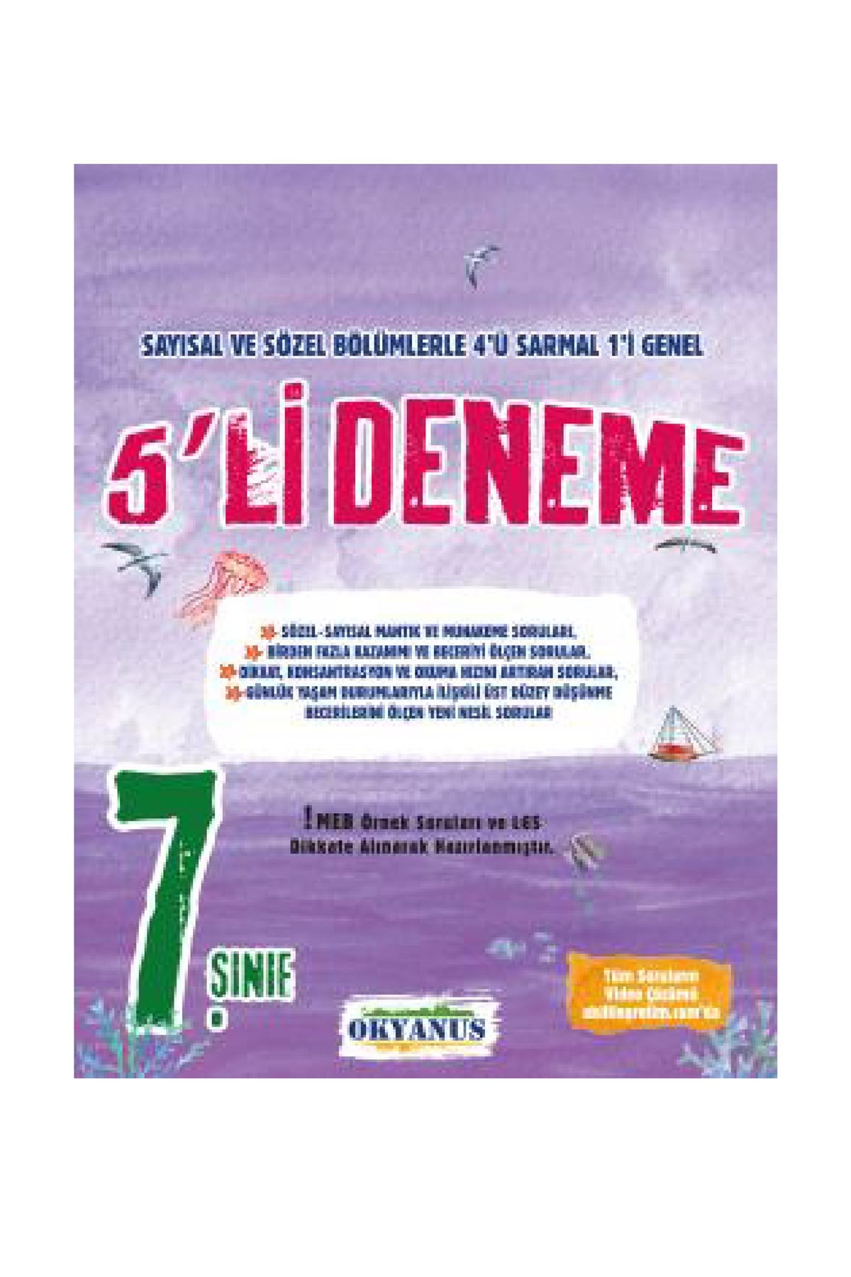 Okyanus Yayınları 7.Sınıf 5 Li Deneme