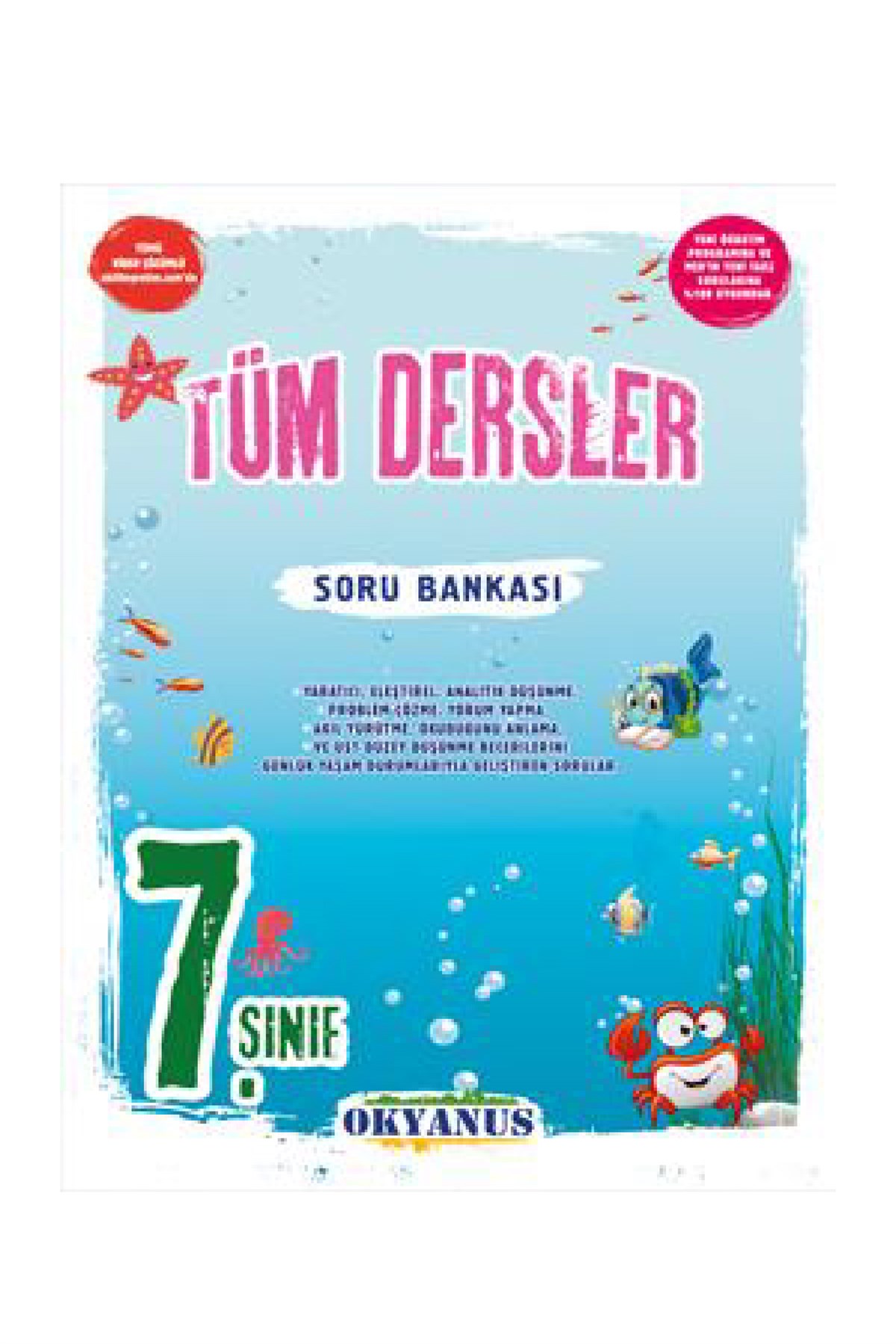 Okyanus Yayınları 7.Sınıf Tüm Dersler Soru Bankası