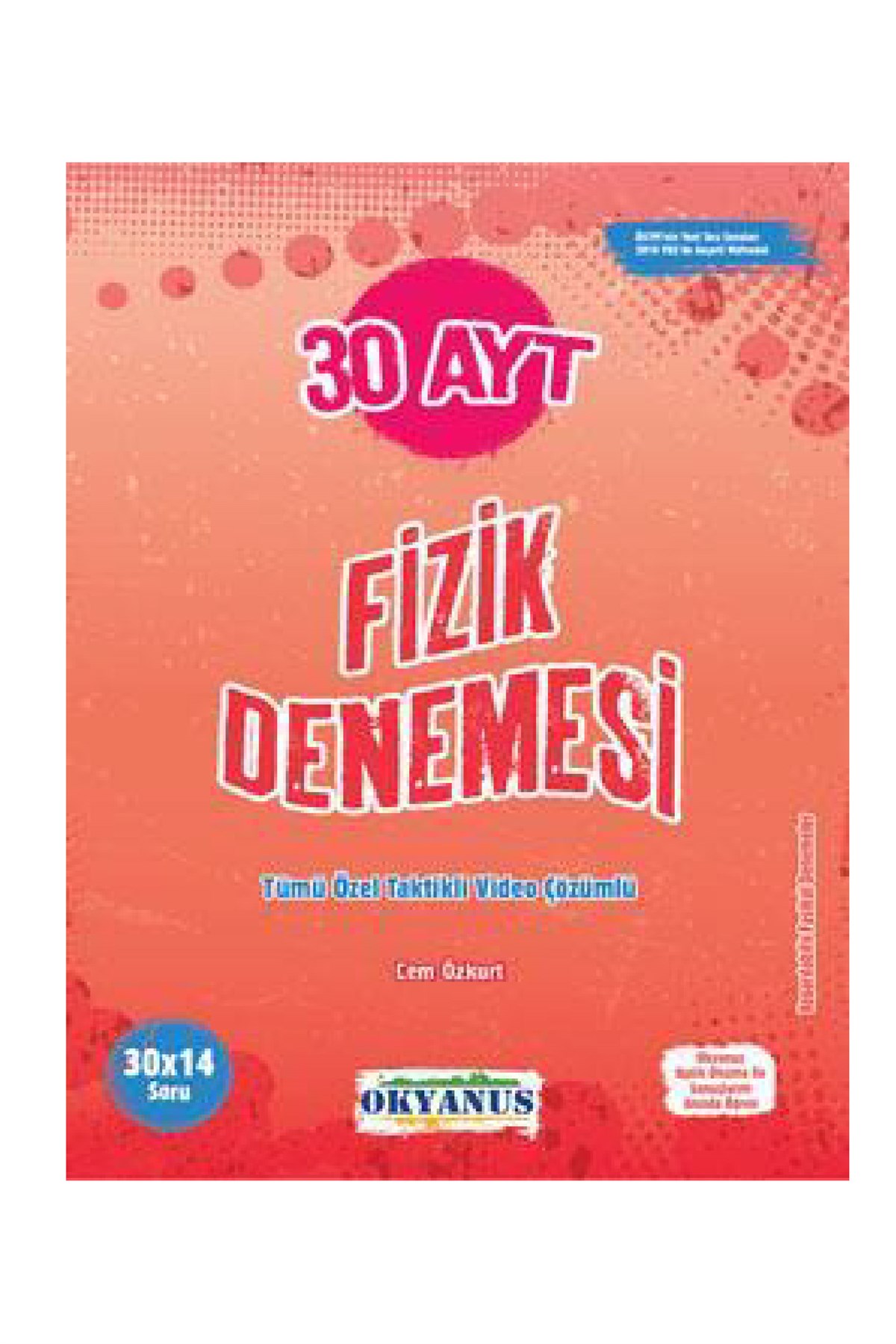 Okyanus Yayınları AYT 30 Fizik Denemesi