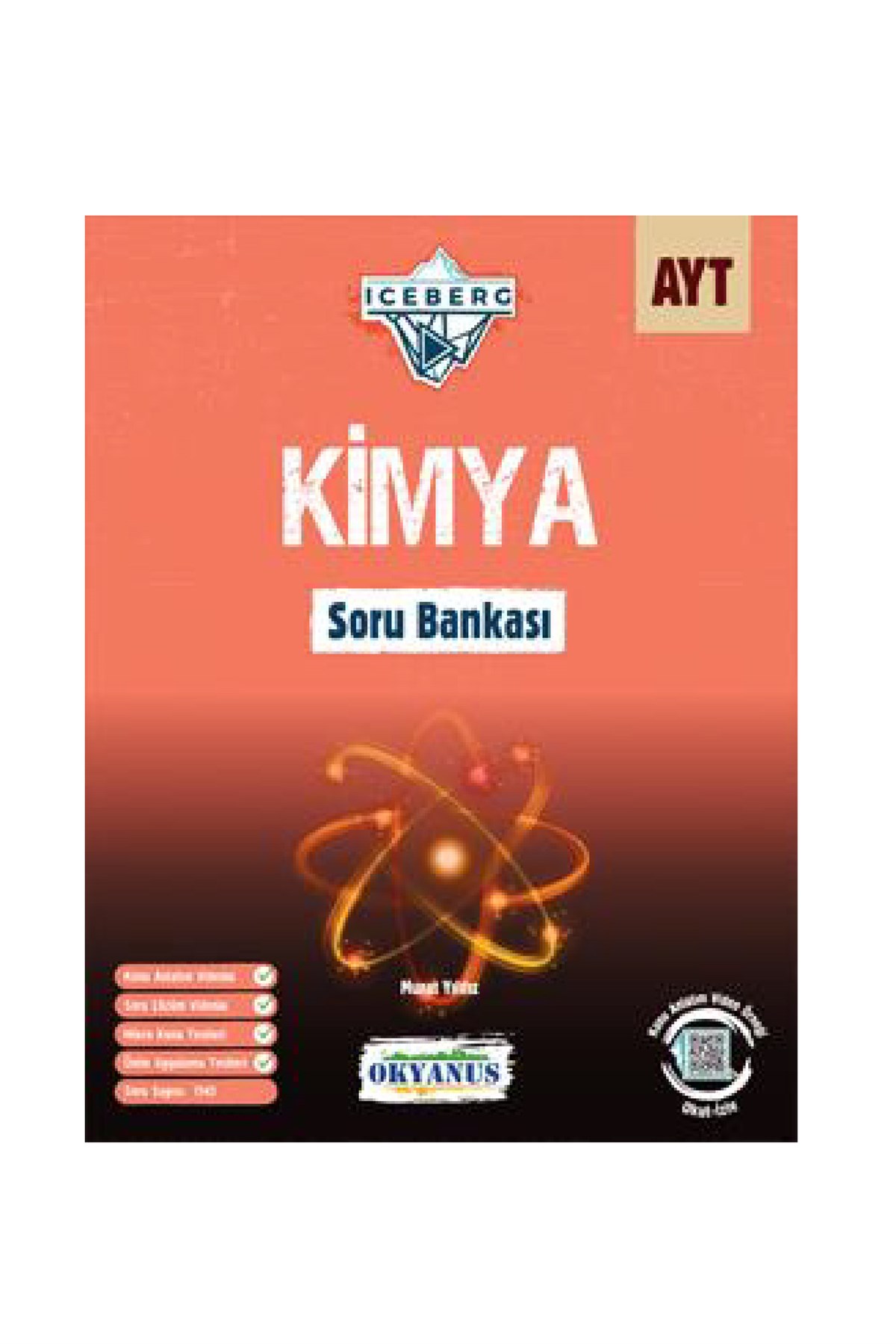 Okyanus Yayınları AYT Iceberg Kimya Soru Bankası