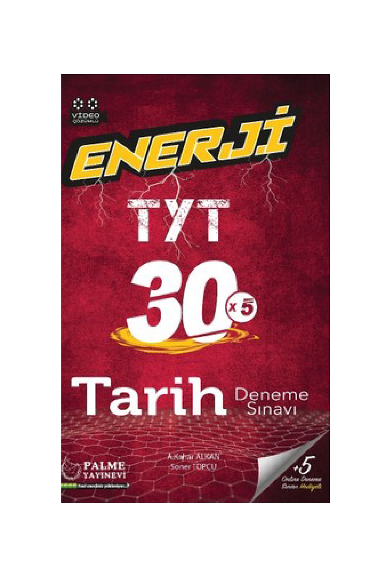 Palme Yayınevi TYT Enerji Tarih 30 Deneme Sınavı Palme