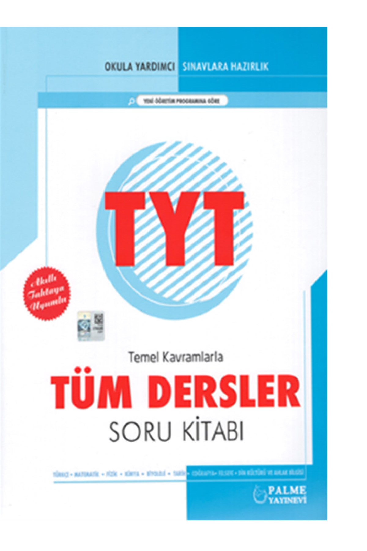 Palme Yayınevi TYT Tüm Dersler Soru Kitabı