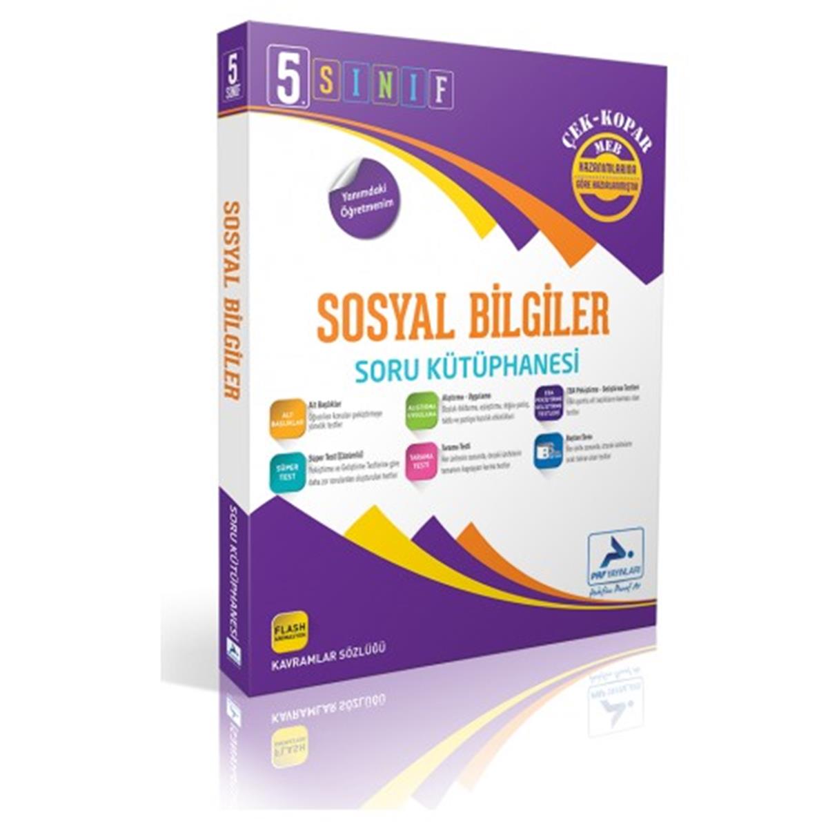 Paraf Yayınları 5.Sınıf Sosyal Bilgiler Soru Kütüphanesi