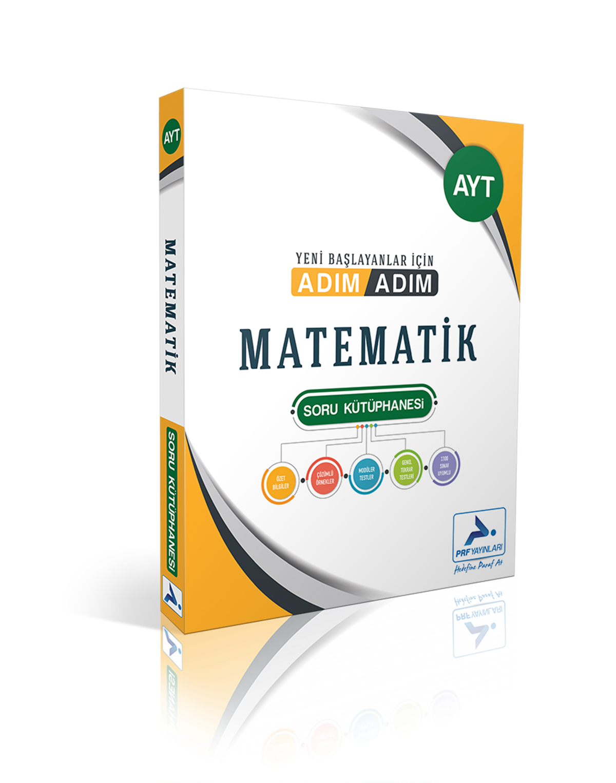 Paraf Yayınları AYT Yeni Başlayanlar İçin Adım Adım Matematik Soru Kütüphanesi