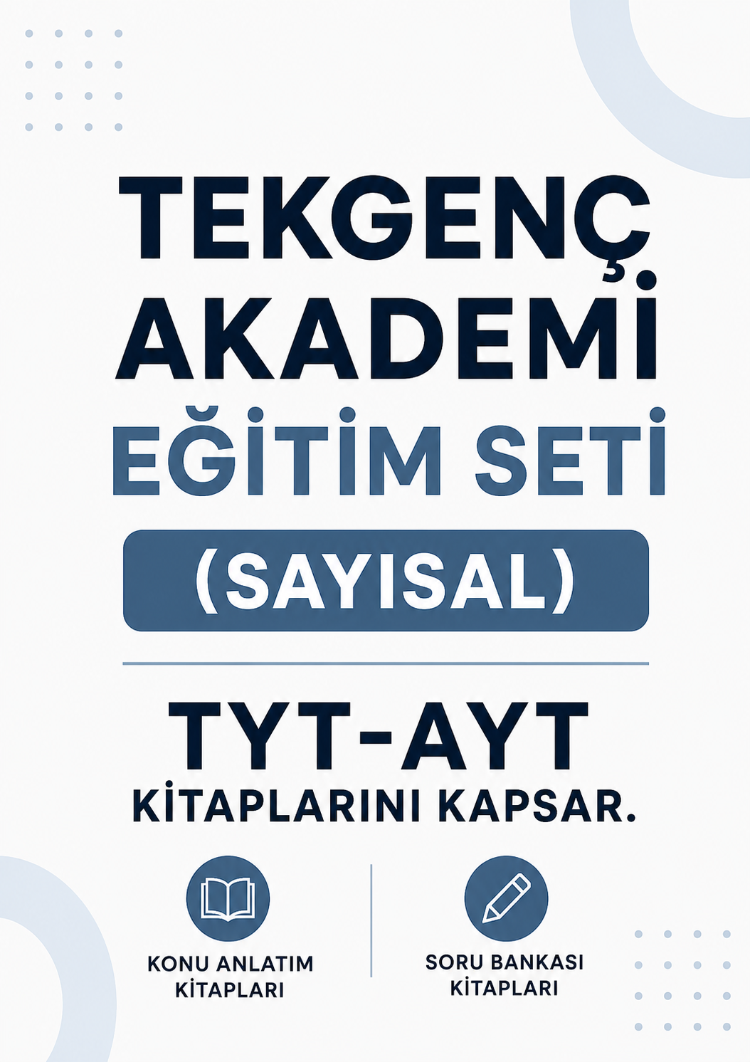 TEKGENÇ AKADEMİ SAYISAL EĞİTİM SETİ
