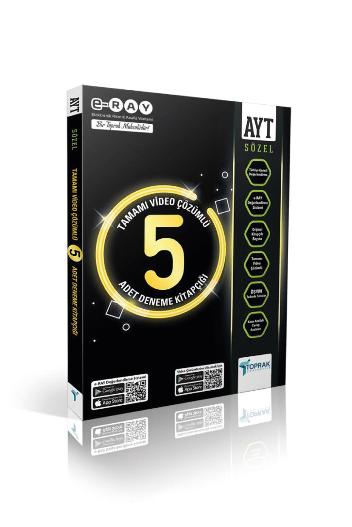 Toprak Yayıncılık AYT 5 Li Paket Deneme Sözel