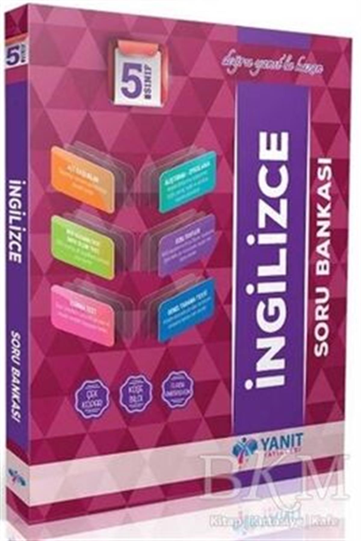 Yanıt Yayınları 5.Sınıf İngilizce Soru Bankası