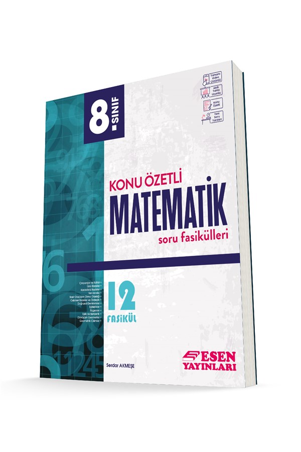 Esen Yayınları 8.Sınıf Konu Özetli Matematik Soru Fasiküller