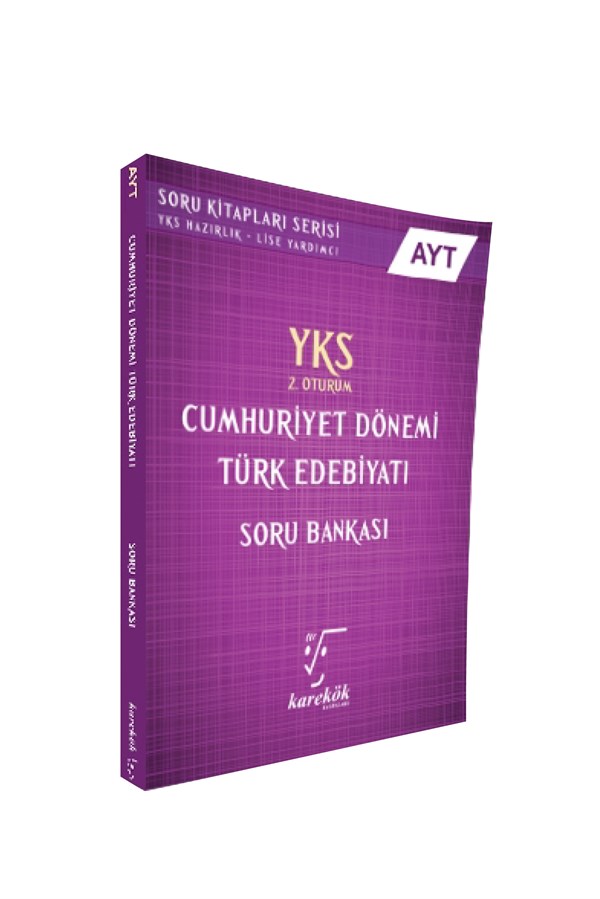 Karekök Yayınları AYT Cumhuriyet Dönemi Türk Edebiyatı Soru Bankası