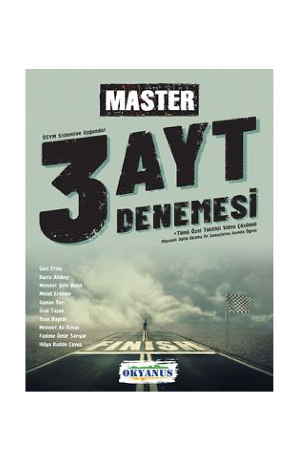 Okyanus Yayınları AYT Master 3 Deneme