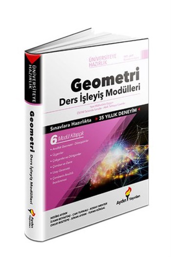 Aydın Yayınları TYT-AYT Geometri Ders İşleyiş Modülleri