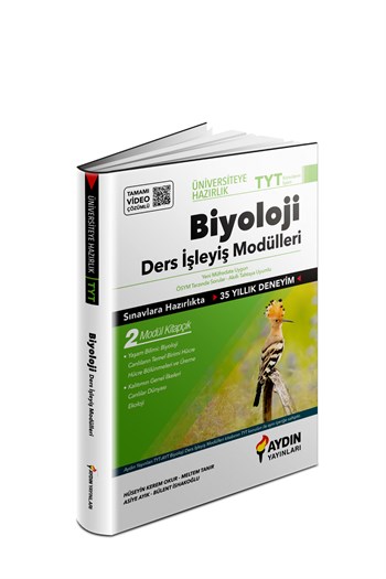Aydın Yayınları Üniversiteye Hazırlık TYT Biyoloji Ders İşleyiş Modülleri