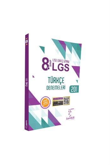 Karekök Yayınları 8.Sınıf LGS Türkçe 20 Deneme